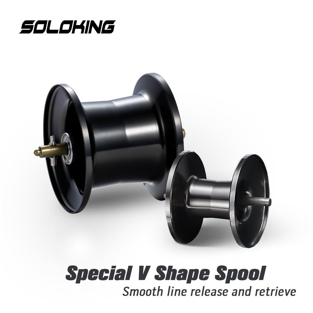Reel Drag Knob - SOLOKING ASHMOON Deep Spool 5.5g Light