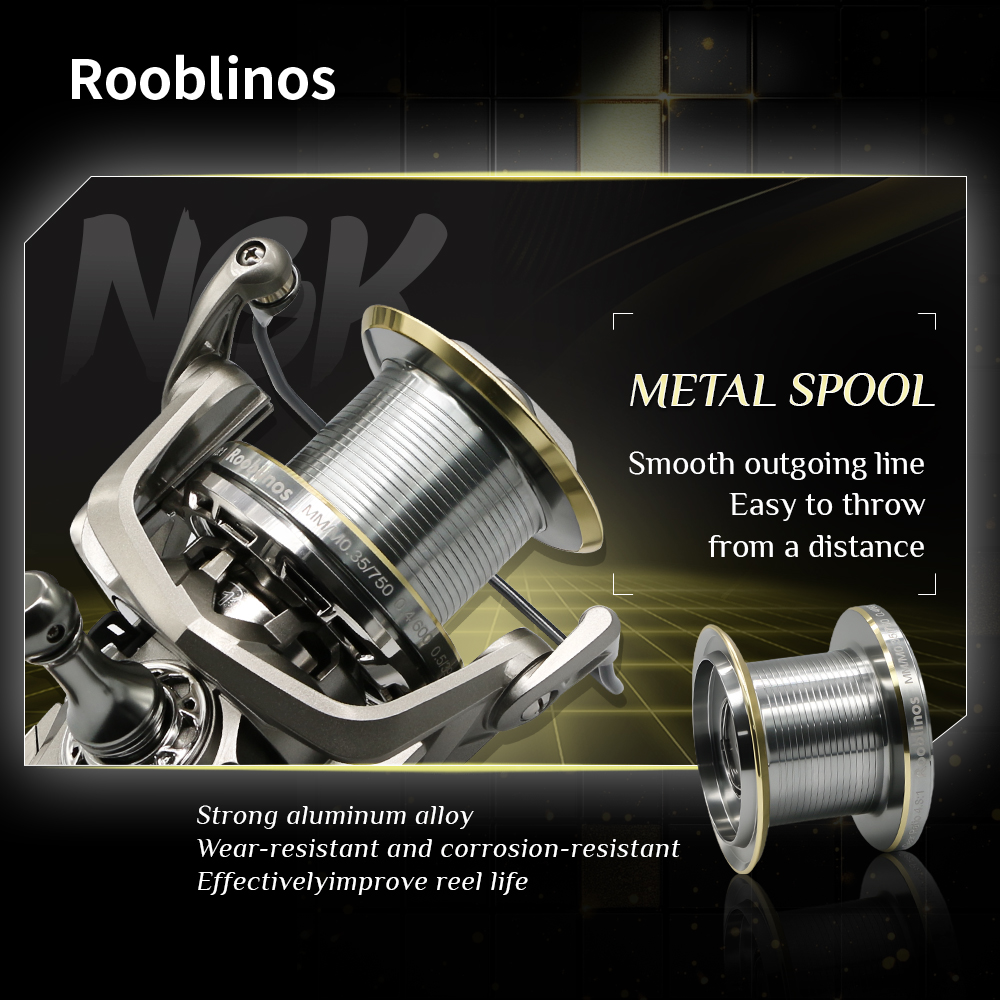 NGK รอกตกปลาสแตนเลสแบบหมุนได้8 - Surf Reel บทวิจารณ์และราคา